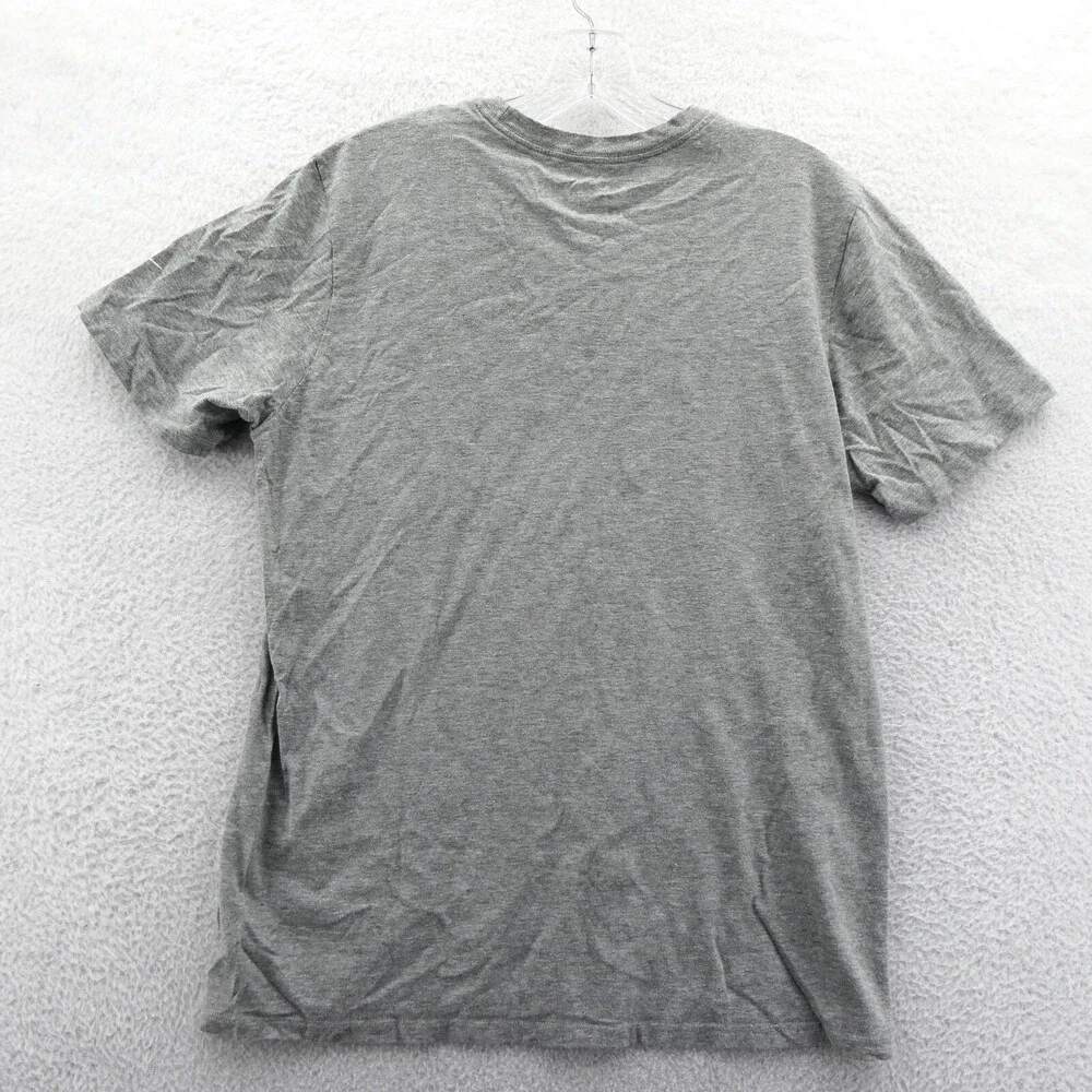 New England Patriots Shirt Men Medium Gray Athletic Super Bowl XLIX NFL Football